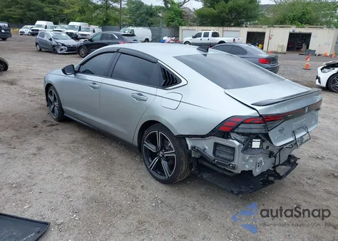 2024 Honda Accord Hybrid Sport из США, поврежденный, VIN 1HGCY2F51RA007441